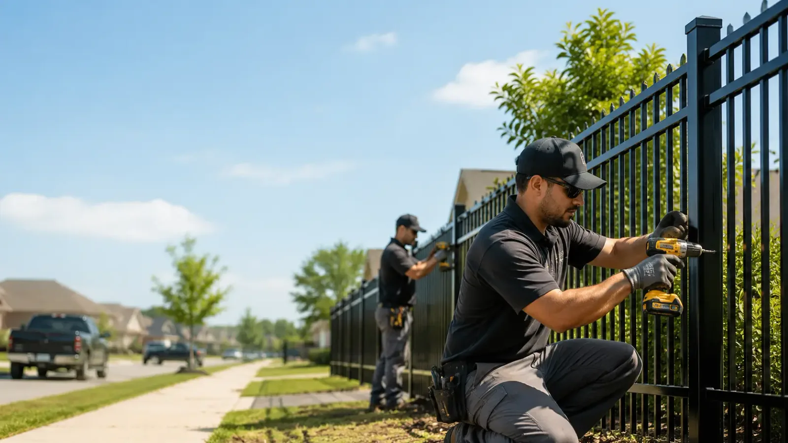 Metal Fence Installation in Deepwater, MO